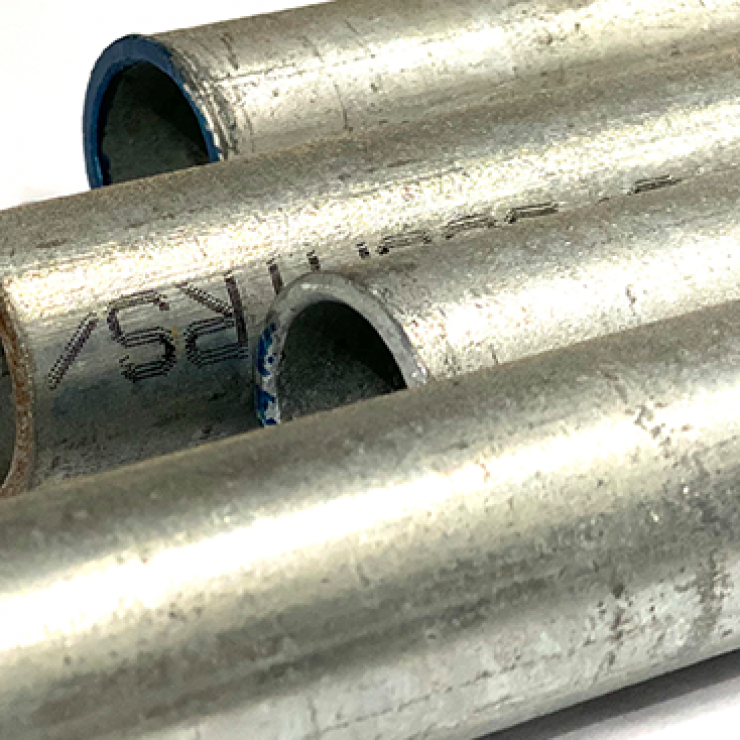 Galvanised Pipe Threaded one end plain end only