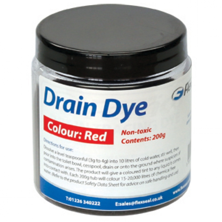 Drain Dye (Red)