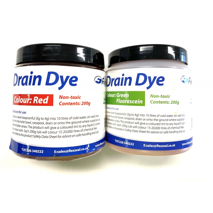 Flexseal Drain Dye