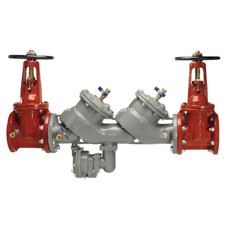 Febco 860 RPZ Large – with lever butterfly valves and strainer