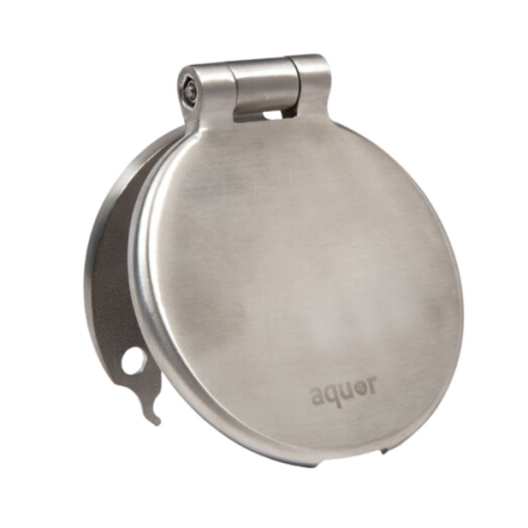 Aquor Hydrant Cover V1 Brushed Stainless