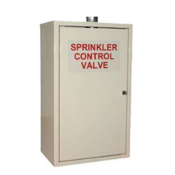 Sprinkler Control Valve Assemblies in Cabinets