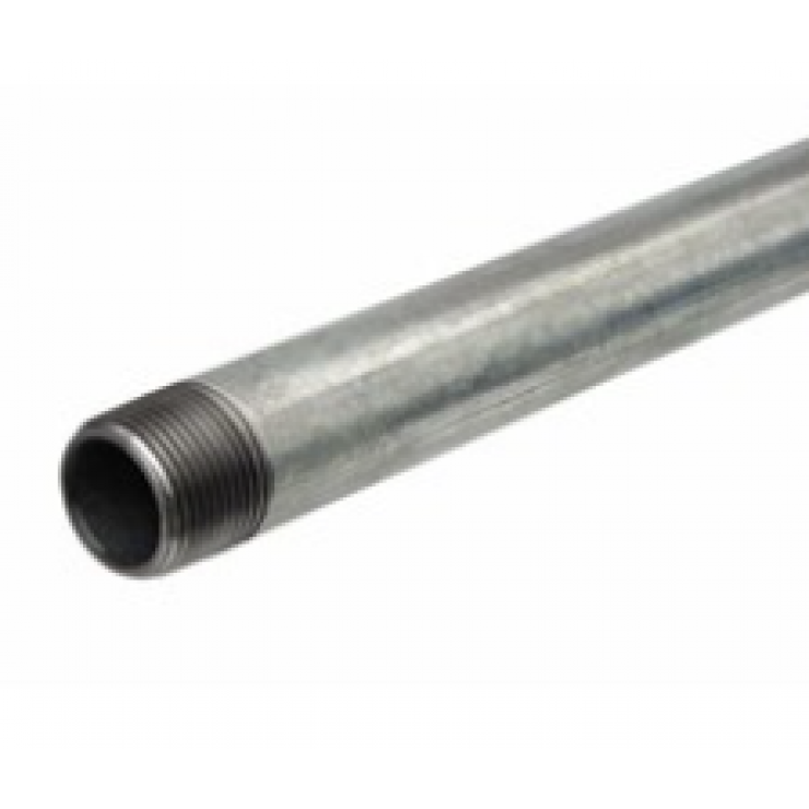 Galvanised Pipe Threaded One End