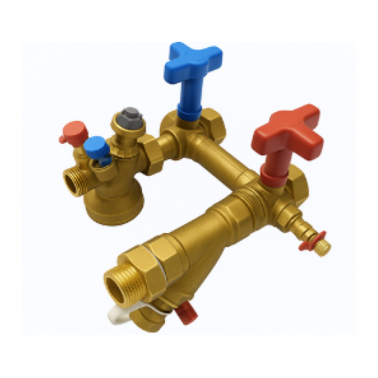 Flushing Bypass Manifold with  IMI-TA Modulator PIBCV Valve