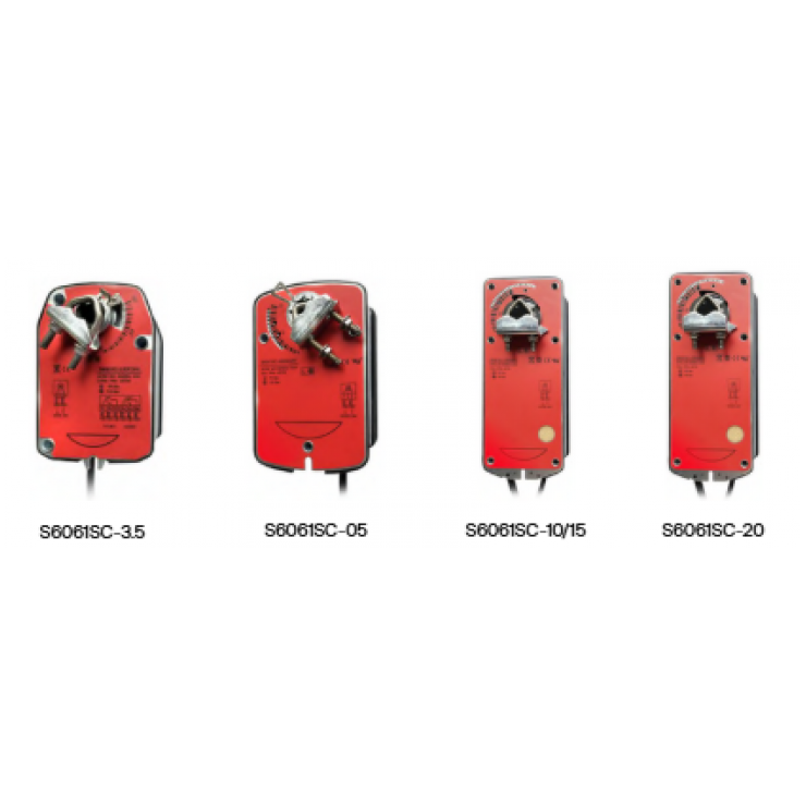 SOLOON S6061SC Series Spring Return  Damper Actuator