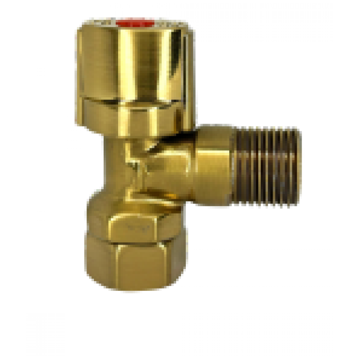 Brushed Gold Lead-Free Loose Nut Cistern Tap &frac14; Turn