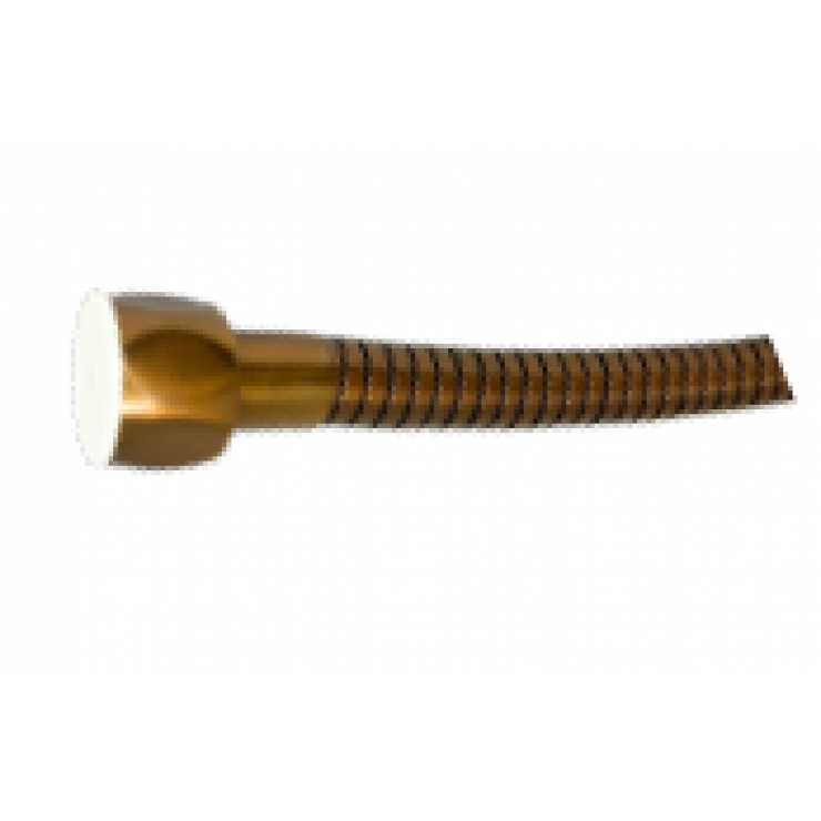 Brushed Bronze Lead-Free SS Flexi Hose F/F 