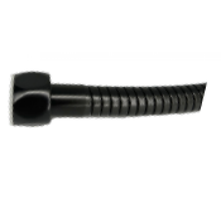 Brushed Gun Metal Lead-Free SS Flexi Hose F/F